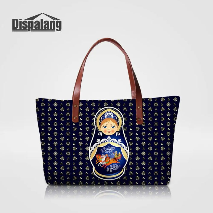 Matryoshka Doll Tote Bag – Women's Neoprene Handbag