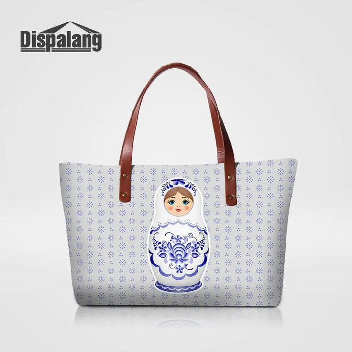 Matryoshka Doll Tote Bag – Women's Neoprene Handbag