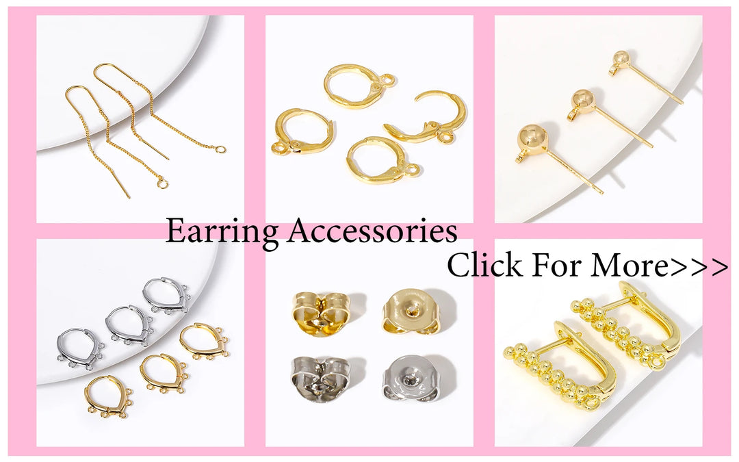 18K Gold-Plated Elephant Charms for Earrings & Necklaces