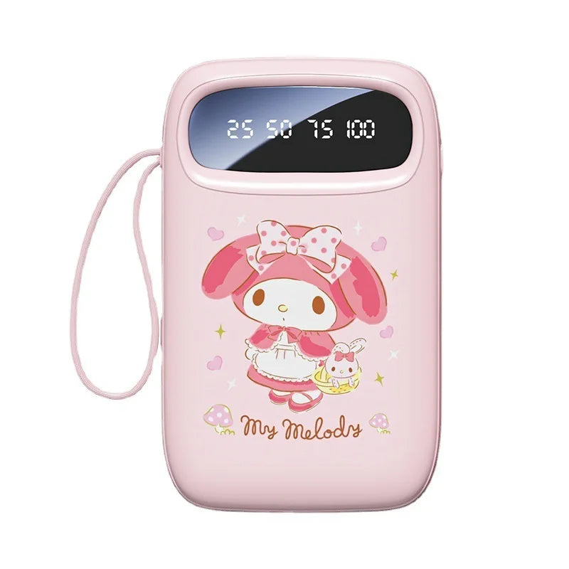 10000mAh Sanrio Power Bank – Fast Charging & Ultra-Thin