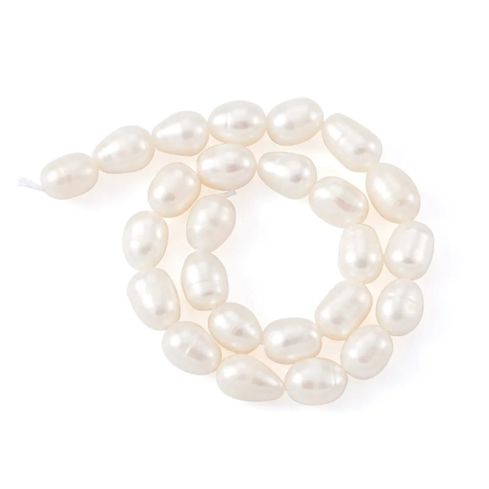 Grade A Natural Freshwater Pearl Bead Strand – DIY Jewelry