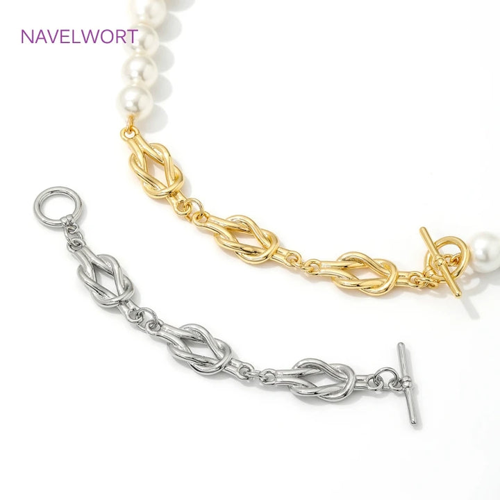 18K Gold-Plated OT Toggle Clasps for Jewelry Making