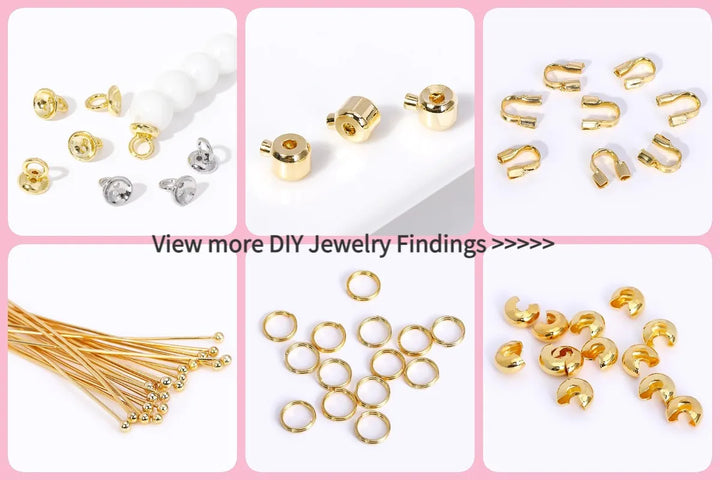 18K Gold-Plated OT Toggle Clasps for Jewelry Making