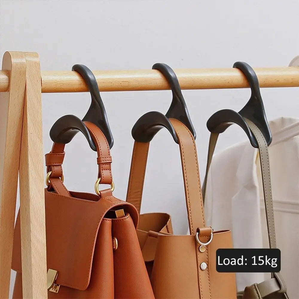 Plastic Closet Bag Hooks – Hanging Storage Rack