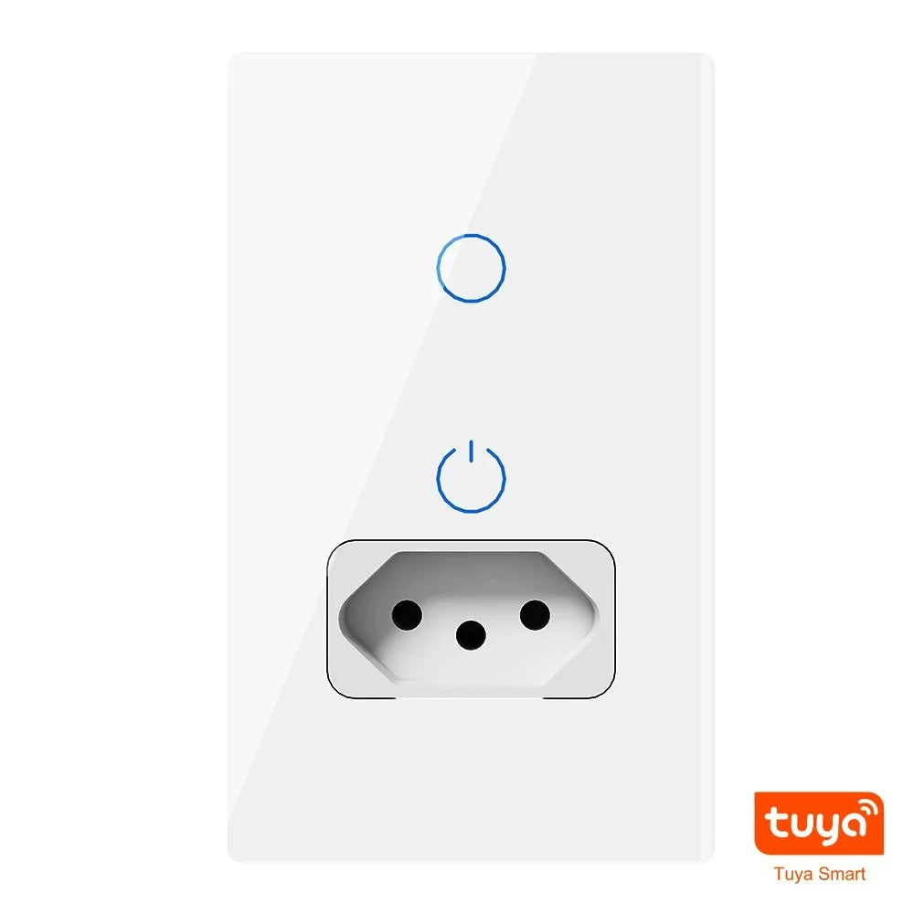 WiFi Smart Tuya Brazil Light Switch & Outlet – Alexa/Google Home