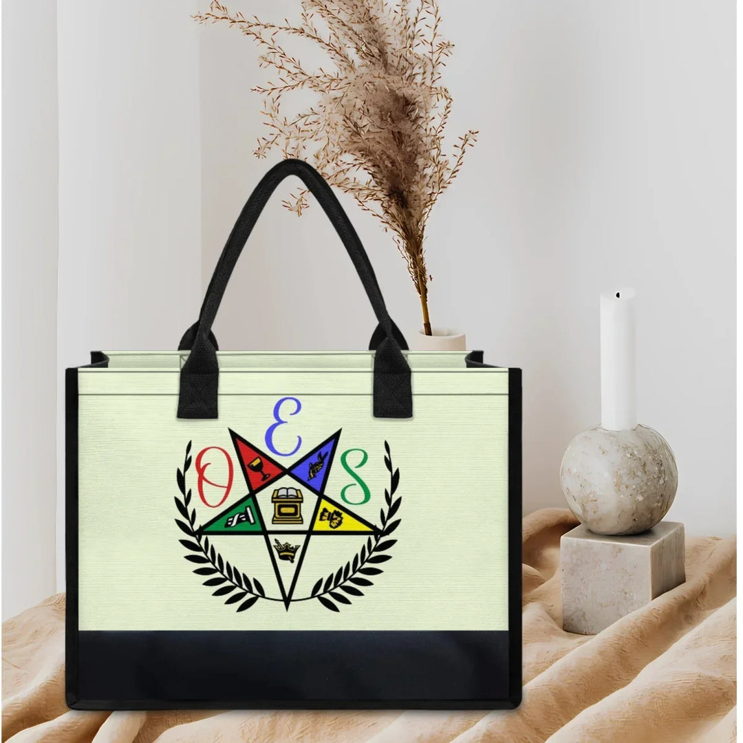 OES Order of Eastern Olive Branch Tote – Women's Canvas Bag