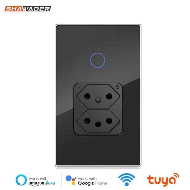 Shawader 20A WiFi Smart Wall Socket & Light Switch – Alexa/Google Home