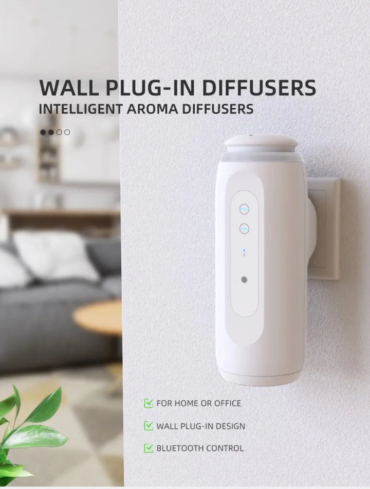 300m³ Smart Aroma Diffuser – Plug-In Freshener