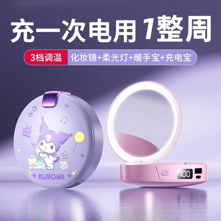 Sanrio Hello Kitty Hand Warmer & Power Bank with Mirror