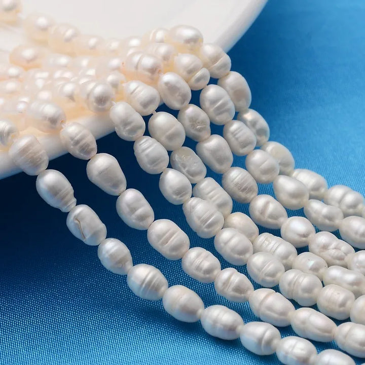 Grade A Natural Freshwater Pearl Bead Strand – DIY Jewelry