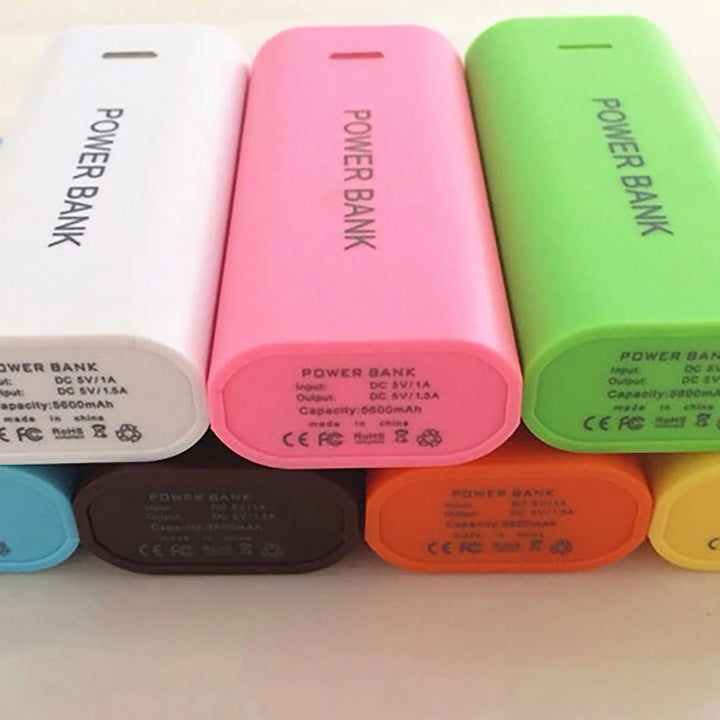 2*18650 DIY Power Bank Case – Portable 5V