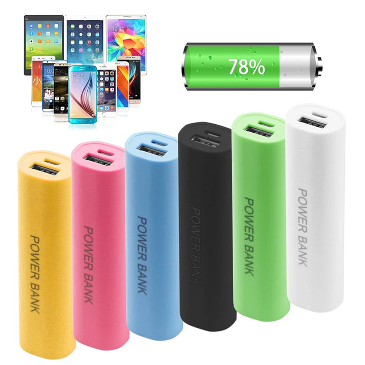 18650 Portable Power Bank Case – Mini & Lightweight