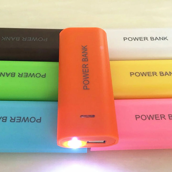 2*18650 DIY Power Bank Case – Portable 5V