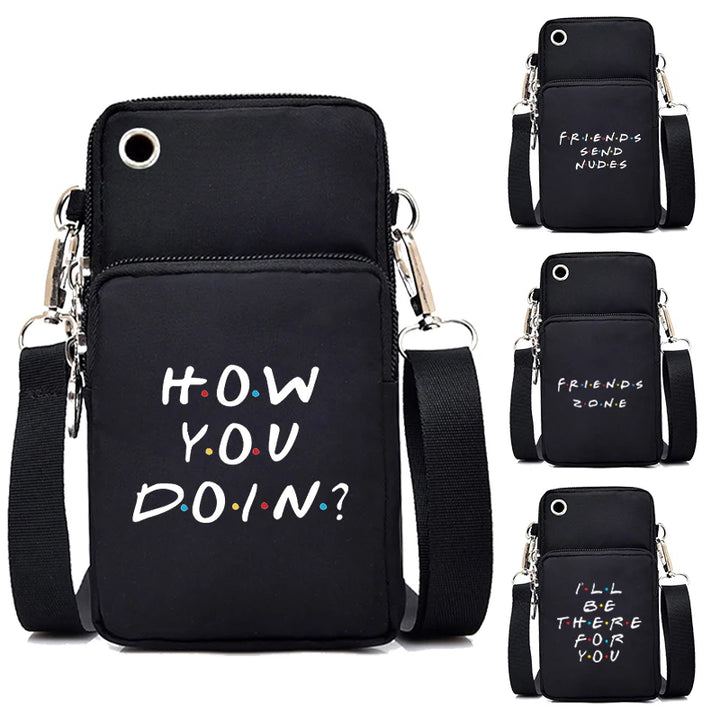 Friends TV Show Mini Phone Bag – Crossbody Messenger