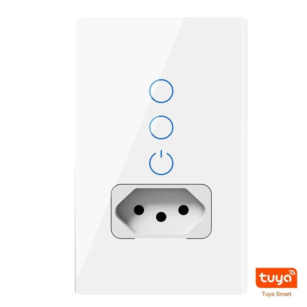 WiFi Smart Tuya Brazil Light Switch & Outlet – Alexa/Google Home