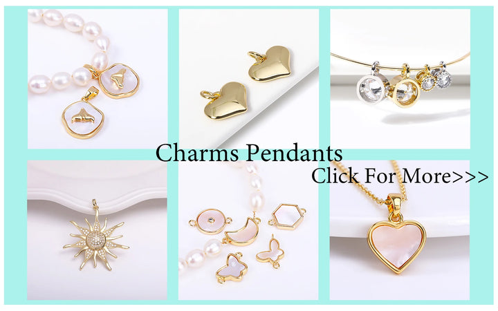 18K Gold-Plated Elephant Charms for Earrings & Necklaces